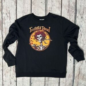 Grateful Dead Music Rock n' Roll Crewneck Pullover Sweatshirt Mens